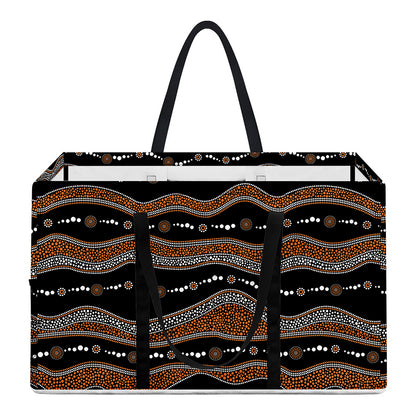 Australian Aboriginal Indigenous Print Utility Tote Bag