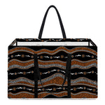 Australian Aboriginal Indigenous Print Utility Tote Bag