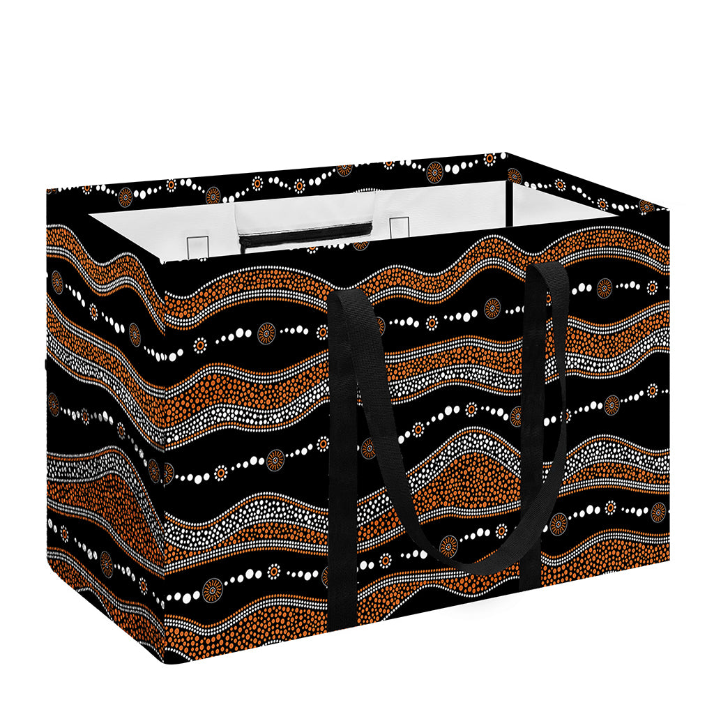 Australian Aboriginal Indigenous Print Utility Tote Bag