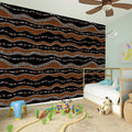 Australian Aboriginal Indigenous Print Wall Sticker