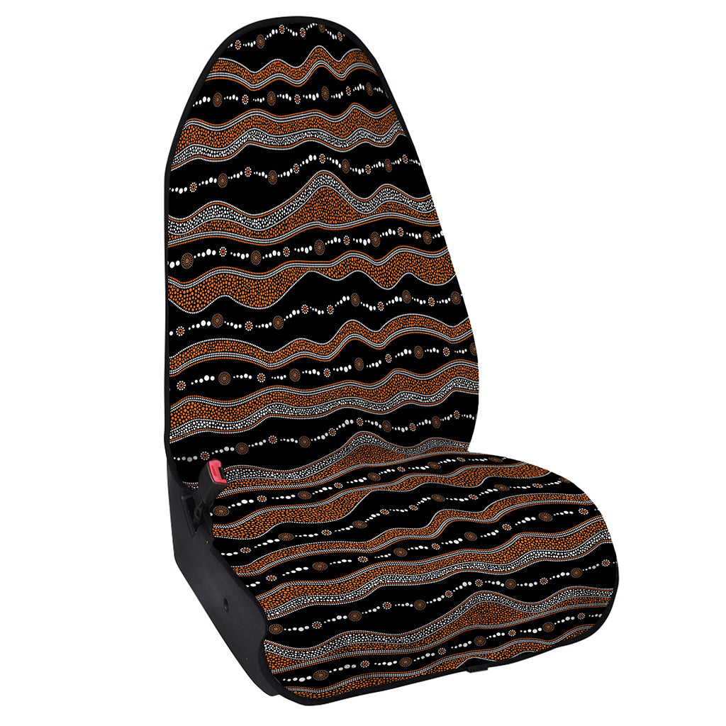 Australian Aboriginal Indigenous Print Waterproof Car Seat Cover