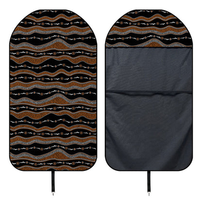 Australian Aboriginal Indigenous Print Waterproof Car Seat Cover