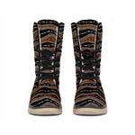 Australian Aboriginal Indigenous Print Winter Boots