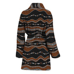 Australian Aboriginal Indigenous Print Women's Bathrobe