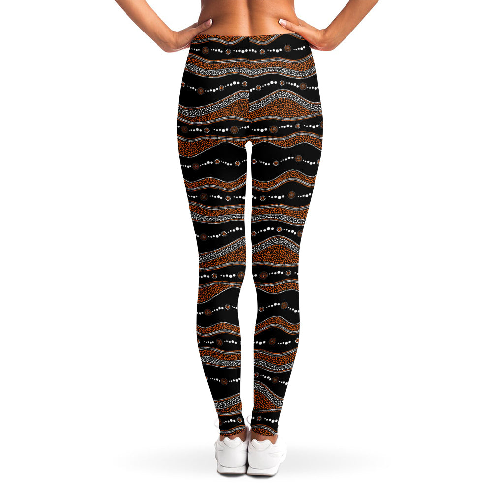 Australian Aboriginal Indigenous Print Women's Leggings