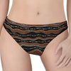 Australian Aboriginal Indigenous Print Women's Thong