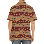 Australian Aboriginal Kangaroo Print Aloha Shirt