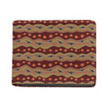 Australian Aboriginal Kangaroo Print Bifold Wallet