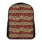 Australian Aboriginal Kangaroo Print Casual Backpack