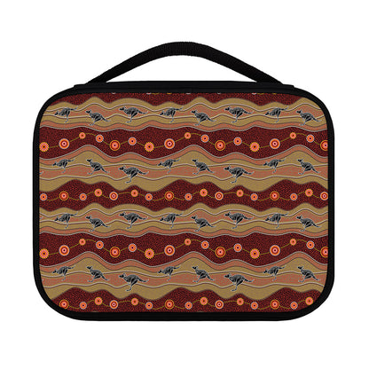 Australian Aboriginal Kangaroo Print Classic Bible Case
