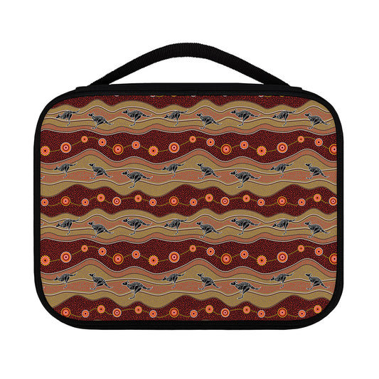 Australian Aboriginal Kangaroo Print Classic Bible Case