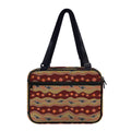 Australian Aboriginal Kangaroo Print Double Strap Bible Bag