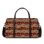 Australian Aboriginal Kangaroo Print Duffle Bag