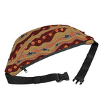 Australian Aboriginal Kangaroo Print Fanny Pack