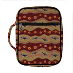Australian Aboriginal Kangaroo Print Front Pocket Bible Bag