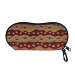 Australian Aboriginal Kangaroo Print Glasses Case