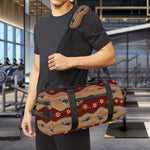 Australian Aboriginal Kangaroo Print Gym Bag