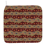 Australian Aboriginal Kangaroo Print Hand Towel