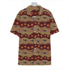 Australian Aboriginal Kangaroo Print Hawaiian Shirt