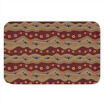 Australian Aboriginal Kangaroo Print Indoor Door Mat