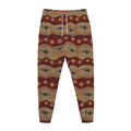 Australian Aboriginal Kangaroo Print Jogger Pants