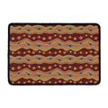 Australian Aboriginal Kangaroo Print Kitchen Mat
