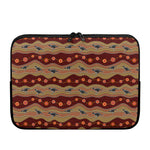 Australian Aboriginal Kangaroo Print Laptop Sleeve