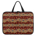 Australian Aboriginal Kangaroo Print Laptop Sleeve With Handle