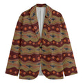 Australian Aboriginal Kangaroo Print Men's Blazer