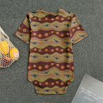 Australian Aboriginal Kangaroo Print Men's Bodysuit