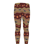 Australian Aboriginal Kangaroo Print Men's leggings