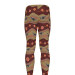 Australian Aboriginal Kangaroo Print Men's leggings