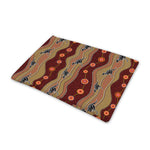 Australian Aboriginal Kangaroo Print Pet Cooling Mat Cover