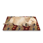 Australian Aboriginal Kangaroo Print Pet Cooling Mat Cover