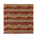 Australian Aboriginal Kangaroo Print Silk Bandana
