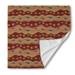 Australian Aboriginal Kangaroo Print Silk Bandana