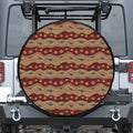 Australian Aboriginal Kangaroo Print Tire Cover