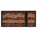 Australian Aboriginal Kangaroo Print Trifold Wallet