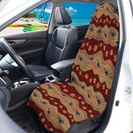 Australian Aboriginal Kangaroo Print Waterproof Car Seat Cover