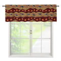 Australian Aboriginal Kangaroo Print Window Valance