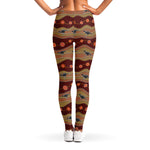 Australian Aboriginal Kangaroo Print Women's Leggings