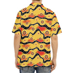 Australian Aboriginal Pattern Print Aloha Shirt