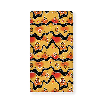 Australian Aboriginal Pattern Print Baby Crib Sheet