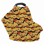 Australian Aboriginal Pattern Print Baby Seat Cover