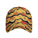 Australian Aboriginal Pattern Print Baseball Cap