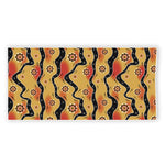 Australian Aboriginal Pattern Print Beach Towel