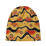 Australian Aboriginal Pattern Print Beanie