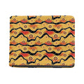 Australian Aboriginal Pattern Print Bifold Wallet