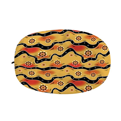 Australian Aboriginal Pattern Print Car Side Mirror Covers