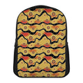 Australian Aboriginal Pattern Print Casual Backpack